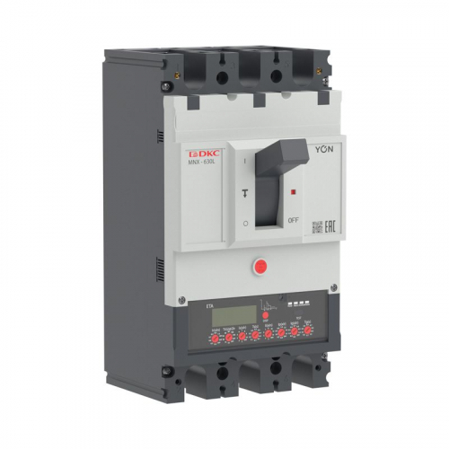 Выключатель автоматический 3P 630А 70кА pro MNX630L при AC415V расцепитель ETA YON MNX630L3PETA0630