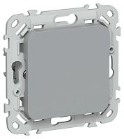 Заглушка СП FLITE ЗГ-ФлС с суппортом механизм сер. IEK FI-PL10-K03
