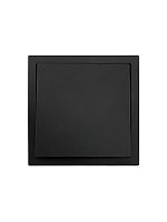 Выключатель 1-кл. 1п СП ZIMA 10А IP20 безвинтов. зажим механизм черн. бархат LEZARD 704-4288-100QC