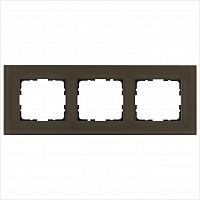 Рамка 3-м G-Glass стекло каперсовый Jasmart G1003GT
