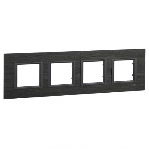 Рамка 4-м Unica Top иберийский сланец SchE MGU68.008.7Z1