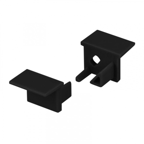 Комплект заглушек SL-BEVEL-H10-F14 BLACK пластик (комплект) Arlight 044089