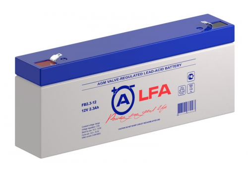 Аккумулятор 12В 2.3А.ч LFA FB2.3-12 LFA фото 2
