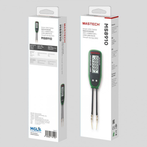 Мультиметр для чип компонентов MS8910 (SMD-тестер) Mastech 13-2048 фото 4
