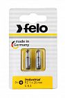Бита крестовая Industrial PZ 3х25 (блист.2шт) FELO 02103036
