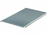 Крышка для лотка осн.100 L3000 сталь 0.8мм с заземл. нерж. DKC FKC100INOX