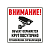 Табличка ПВХ информационный знак "Внимание обьект охраняется круглосуточно установлена сигнализация" 100х100мм Rexant 56-0058-2