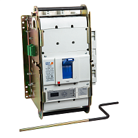 Выключатель автоматический 3п 1600А диапазон уст. 640…1600А 50кА OptiMat D1600N D MR2 У3 КЭАЗ 293576