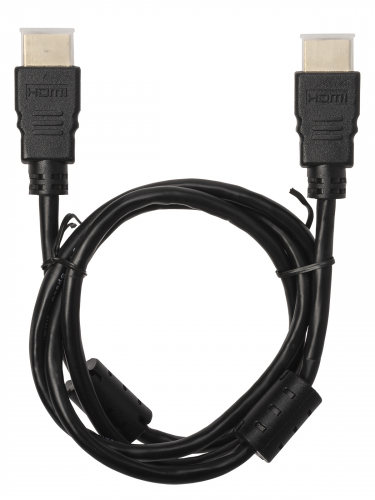 Кабель "АВК 2" HDMI - HDMI, v2.0, позолоченные контакты, с ферритами, 1 метр, TDM фото 2