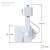 Светильник трековый TR10-GU10 MR16 1ф WH бел. Эра Б0044261