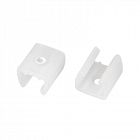 Держатель AURORA-1608-CLIP CLEAR пластик Arlight 039357