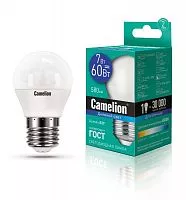 Лампа светодиодная LED7-G45/865/E27 7Вт 220В Camelion 12647