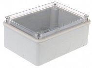 Коробка распаячная гермет. 153х110х66 IP55 прозр. крышка ABB 00872