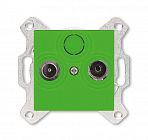 Розетка TV-R Levit оконечная зел. ABB 2CHH083503A6067