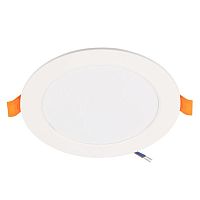 Светильник светодиодный PLED DL7 10Вт 6500К IP54 850лм WH встраив. бел. Pro JazzWay 5069046