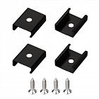 Держатель SL-MINI-10 BLACK металл (комплект) Arlight 049444