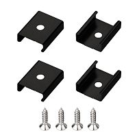 Держатель SL-MINI-10 BLACK металл (комплект) Arlight 049444
