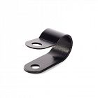 Скоба СНК 9 пластик. черн. (уп.100шт) Fortisflex 103930