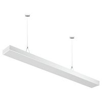 Светильник светодиодный Geometria Block SPO-115-W-40K-036 36Вт 4000К 3100лм IP40 1200х100х50мм подвесной драйвер внутри бел. Эра Б0058864