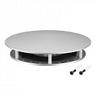 Крепление MOONLIGHT-BASE-ROUND-D25-L Silver металл Arlight 046091