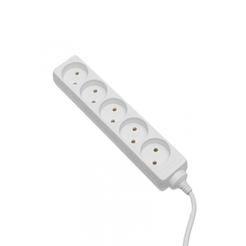 Удлинитель 5х3м без заземл. 10А IP20 S 5х3 2.2кВт ПВС2х0.75 Volsten 9306 фото 2