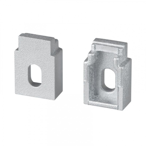 Заглушка WALL-FANTOM-W10 с отверстием пластик (комплект) Arlight 043890