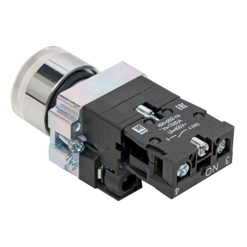 Кнопка BA21 с подсветкой 24В бел. NO PROxima EKF xb2-bw21-24 фото 5