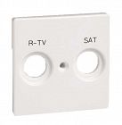 Накладка розетки R-TV+SAT Simon82 алюм. 82097-33