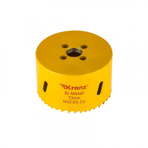Коронка Bimetal 73мм Kranz KR-92-0261 фото 2