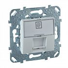 Механизм розетки комп. 1-м СП Unica RJ45 бел. SchE MGU5.421.18ZD