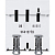 Выключатель дифференциального тока (УЗО) 4п 63А 300мА тип AC RX3 Leg 402072
