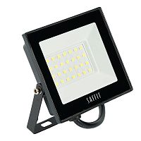 Прожектор светодиодный SFL90-30 30Вт 6400К IP65 AC230В/50Гц 2835SMD в компактном корпусе черн. SAFFIT 55065