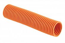 Труба гофрированная ПП тяжелая d50мм с протяжкой оранж. (уп.15м) Ruvinil 45011