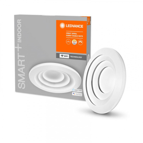 Светильник светодиодный SMART WIFI ORBIS SPIRAL RD500 TW WT LEDVANCE 4058075486607 фото 4