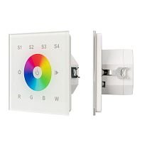 Панель сенсорная DALI-901-11-4G-RGBW-DT8-IN White (BUS/230В) (IP20 пластик) INTELLIGENT ARLIGHT 037202