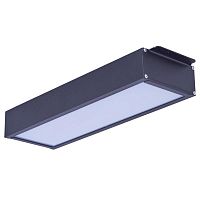 Светильник светодиодный ULP-1030 10W/4000К IP20 GRILYATO OPAL BLACK 10Вт 4000К IP20 1210лм для ячеек 100х100мм потолочн. встраив. в комплекте с источником питания корпус черн. TM Uniel UL-00013541