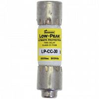 Предохранитель LOW PEAK 600В AC/300В DC TIME DELAY CC EATON LP-CC-30