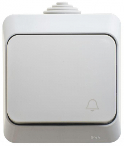 Выключатель 1-кл. ОП Этюд 10А IP44 10AX сер. SE BA10-041C фото 4