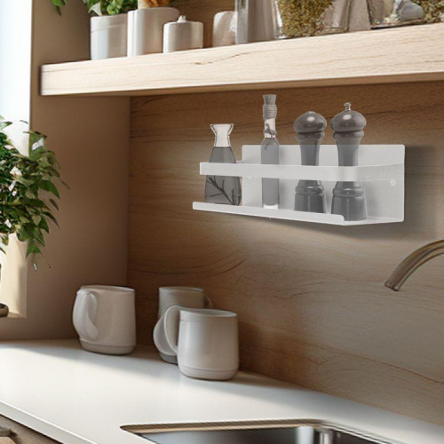 Органайзер кухонный настенный монтаж без сверления бел. Rexant 38-0642 фото 2