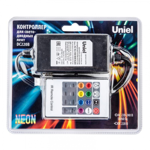 Контроллер ULC-N22-RGB NEON BLACK для управления светодиод. лентами Uniel UL-00010579 фото 3