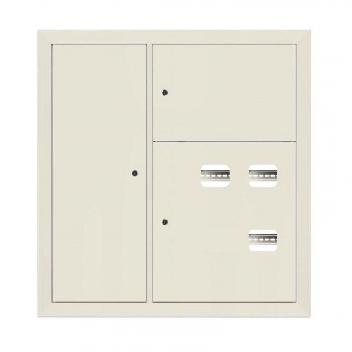 Щит этажный 3кв. слаботочка слева RAL9002 (1000х950х150) PROxima EKF mb29-v-3z-ral9002