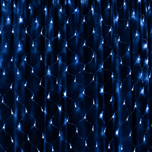 Гирлянда "Сеть" NTLD300-W-E 300LED 2х1.5 бел. SHlights 4610003328597 фото 6