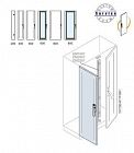 Створка двойной двери 1800х500м ABB EC1880FC5K