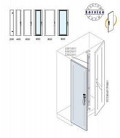 Створка двойной двери 1800х500м ABB EC1880FC5K