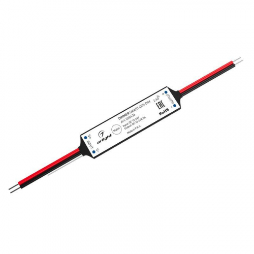Диммер SMART-D15-DIM (12-24В 1х3А 2.4G) (IP20 пластик) Arlight 028436