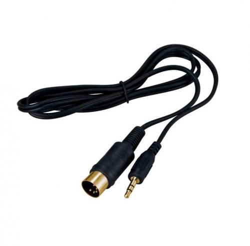Шнур DIN 5PIN Plug - 3.5мм Stereo Plug 1.5М (GOLD) Rexant 17-2502 фото 2
