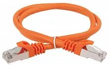 Патч-корд кат.6 FTP PVC 0.5м оранж. ITK PC07-C6F-05M