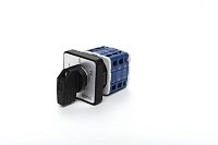 Переключатель управления двигателем трехфазный (1-0-2) 10А EMAS PSA010MS334S