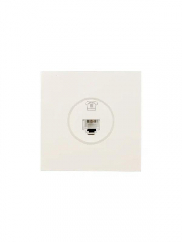 Розетка телефонная СП ZIMA IP20 евро стандарт механизм сл. кость LEZARD 704-9088-137