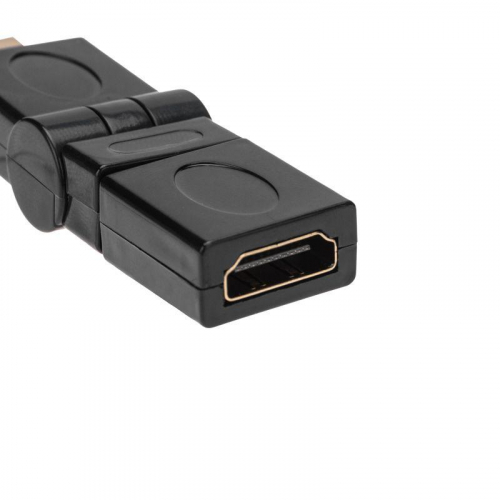 Переходник штекер HDMI - гнездо HDMI поворотный Rexant 17-6813 фото 5